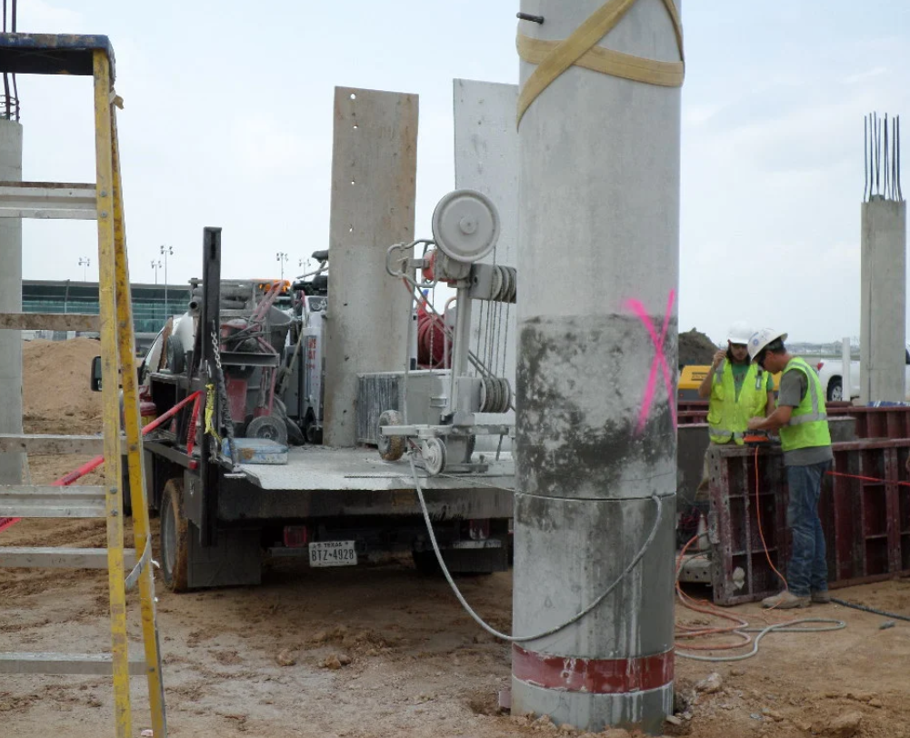 Concrete cutting using diamond wire loop — industrial applications (6)